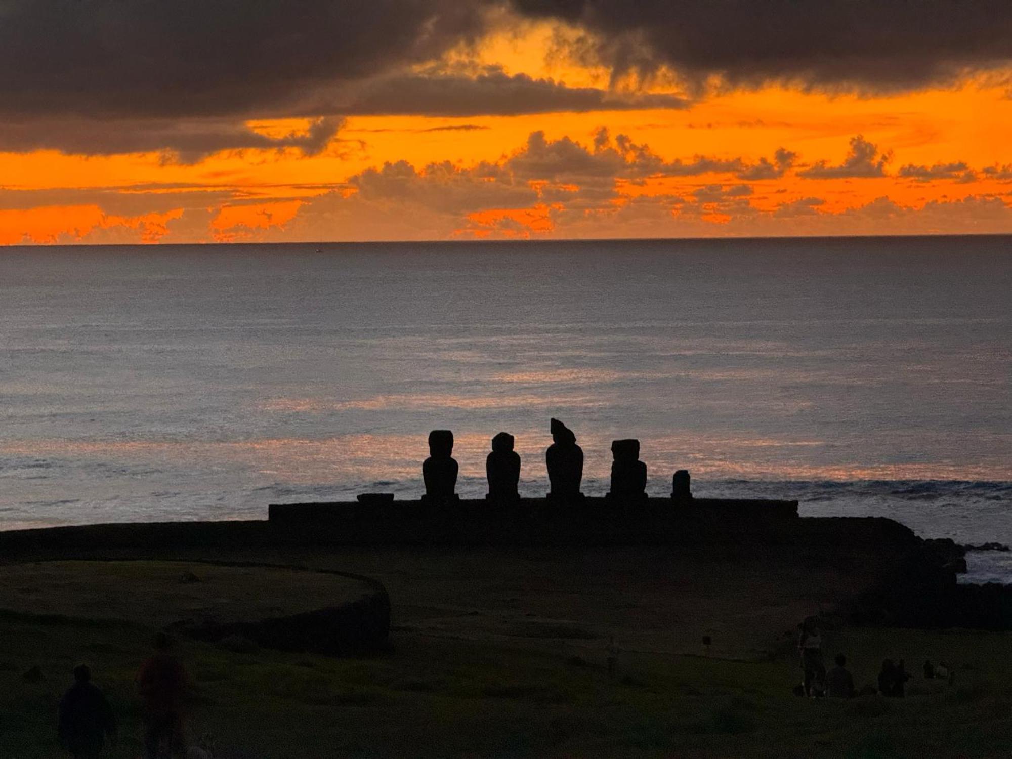 Cabanas Tangaroa Y Hamea Villa Hanga Roa Kültér fotó